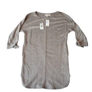 Max Studio Weekend Women's XS Knit Sweater Dress Tunic Tie Sleeve New‎